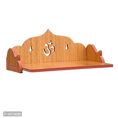 PRIMEFAIR Wooden Wall Mounted Hanging Puja Temple Wood God Stand for Pooja Room | Mandir Devghar Stand Temple Home Temple Home Wall Temple Waterproof (TEMPLE-0256)-thumb5