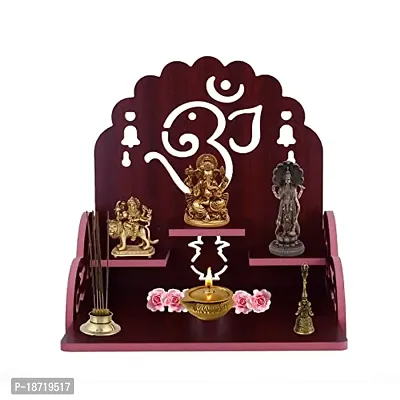 POOJA ENTREPRENEUR Handcrafted Wooden Temple/Mandir/Pooja Ghar/Mandapam