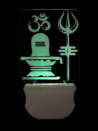 KRISHA RATAN The Lord Shivling 3D Illusion Night Lamp Comes with 7 Multicolor and 3D Illusion Design Suitable for Room,Drawing Room,Lobby F59-thumb4