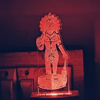 Multicolur Hanumanji  3D Illusion LED Light-thumb3