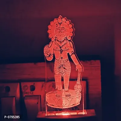 Multicolur Hanumanji  3D Illusion LED Light-thumb4