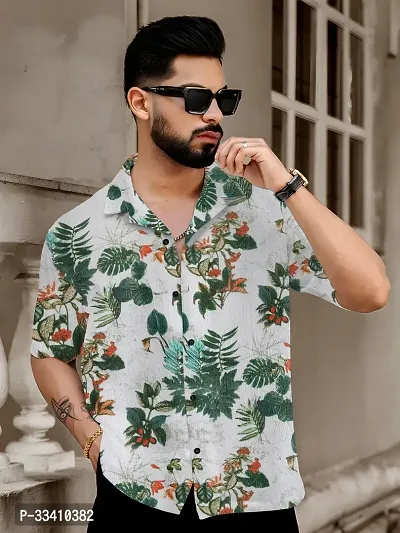 Stylish  Printed Casual Shirt for Men-thumb0