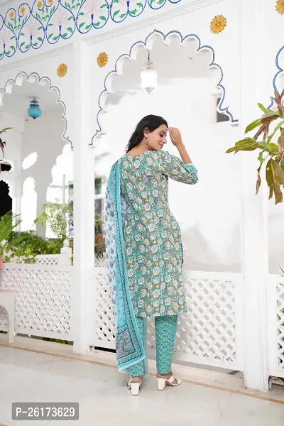 New Trendy Collection Cotton Printed Kurta set for women-thumb4