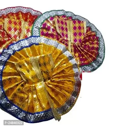 Laddu Gopal Dress Kanha Ji Poshak Pack Of 3nbsp;-thumb0