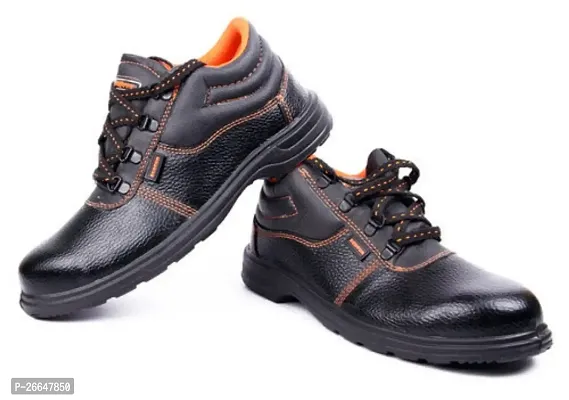 Stride in Style: Beston Synthetic Leather Hillson Safety Shoes for Unmatched Protection and Comfort-thumb0