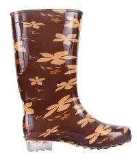 Style Brown Gumboots For Women-thumb3