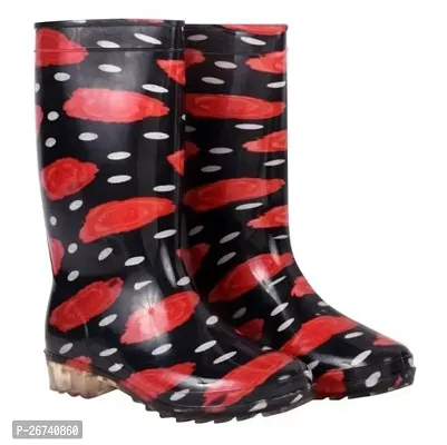 Style Black Gumboots For Women-thumb3