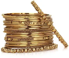 Alloy Gold-Plated Bangle Set  (Pack Of 40)-thumb1