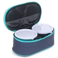 Lunch Box With 3 Air Tight Contener Set And Bag-thumb1