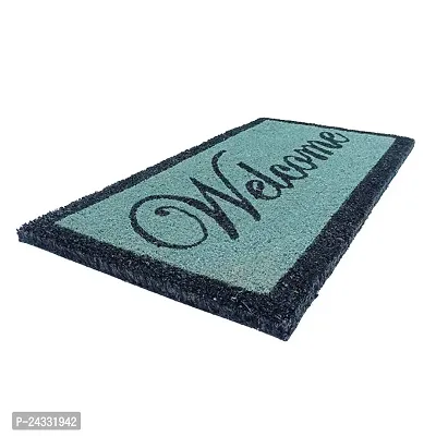 Mats Avenue Door Mats At Your Door Step Coir Door Mat 30X60 Cm Hand Crafted Multicolor Welcome Pattern For All Floor And Entrance Set Of 1