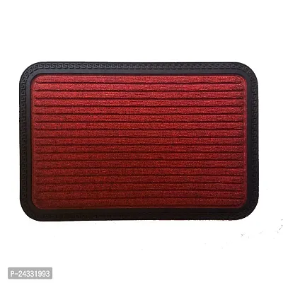 Mats Avenue Swift Dry Multi Purpose All Season Mat 24 X16 Inches Crimson Red Pack Of 1