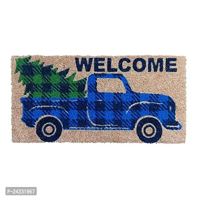 Mats Avenue Pure Natural Welcome Coir Mat All Purpose For Home 30X60 Cm-thumb0