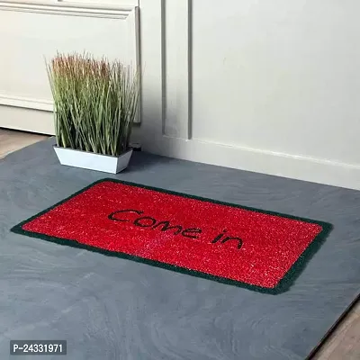 Mats Avenue Come In Theme Printed Natural Coir Door Mat Red Base 35X70 Cm Set Of 1-thumb0