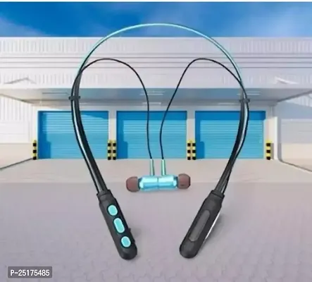 B11 truly wireless blutooth in ear neckband earphone with mic headphone-thumb2