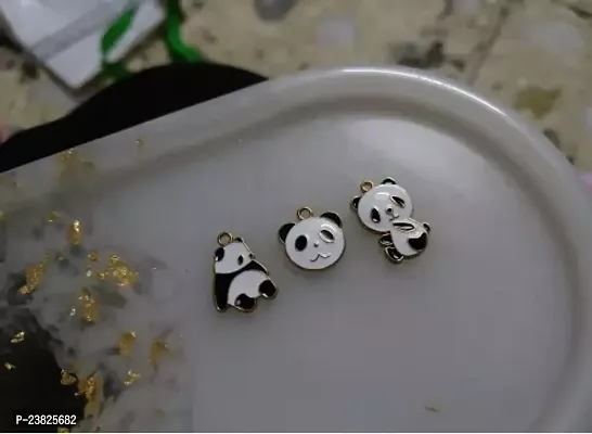 Panda 3 Different Charms High Quality Charms-thumb0