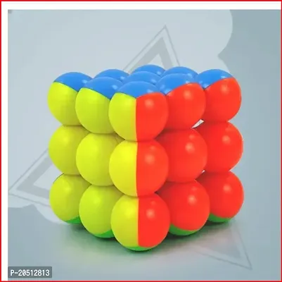 NHR 3x3 Bubble Puzzle Cube for Kids, Cube Game Toy, Magic Cube, Rubic Cube, Puzzle Cube, Brainstorming Puzzle Cube-thumb0