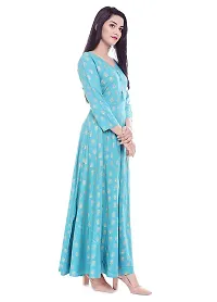 FAB X Women's Rayon Regular Kurta-thumb2