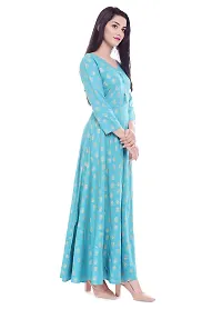 FAB X Women's Rayon Regular Kurta-thumb2