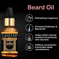 LASTAND Beard Oil For Beard Hair Growth and Moustache for Men with 21 Vital ingredients and Essential Oils | Grow Thick and Fuller Beard Hair Oil  (30 ml)-thumb2