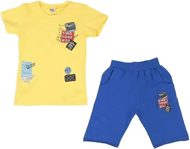 Fabulous T-Shirts with Shorts For Boys