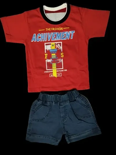 Fabulous T-Shirts with Shorts For Boys