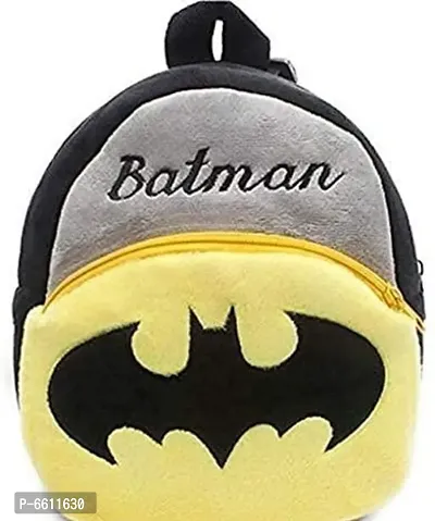 Elegant Batman Soft Plush Cartoon Backpacks For Kids-thumb3