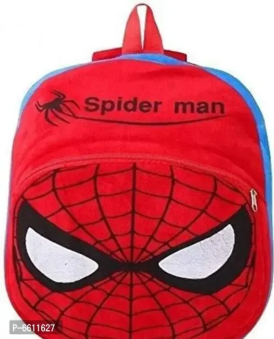Elegant Soft Plush Spiderman School Backpacks For Kids-thumb2