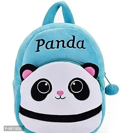 Cute Sky Panda Soft Plush Cartoon School Backpacks For Kids-thumb0