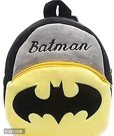 Elegant Batman Soft Plush Cartoon Backpacks For Kids-thumb0