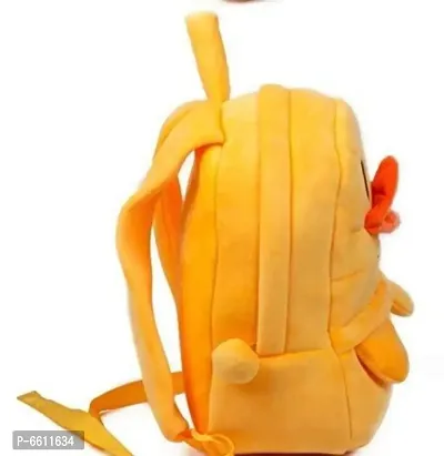 Cute Duck Soft Velvet Embroidered Backpacks for Kids-thumb2