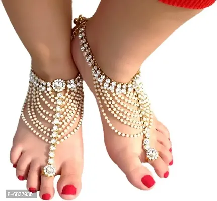 Trendy Alloy Anklet for Women