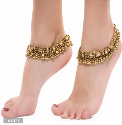 antique anklet payal-thumb0
