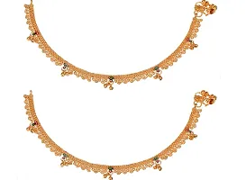 Womensky Golden Payal Anklet for Women-thumb1