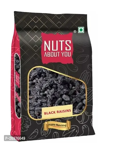 Nuts About You Black Raisin Pouch 250gm-thumb0