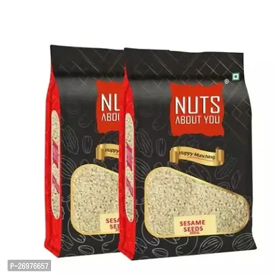 Nuts About You Sesame Seeds 200gm, Pack Of 2-thumb0