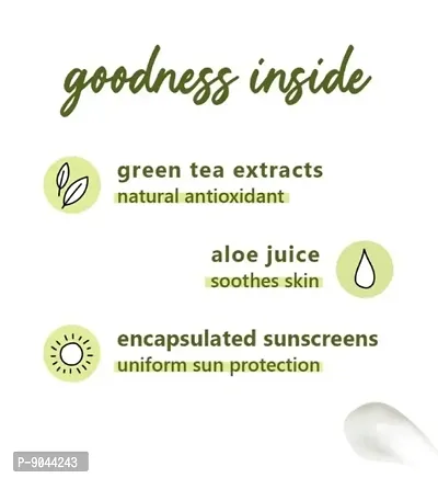 Plum Green Tea Day-Light Sunscreen Gel SPF 35 PA+++ | Light Weight Gel Texture | 100% Vegan-thumb4