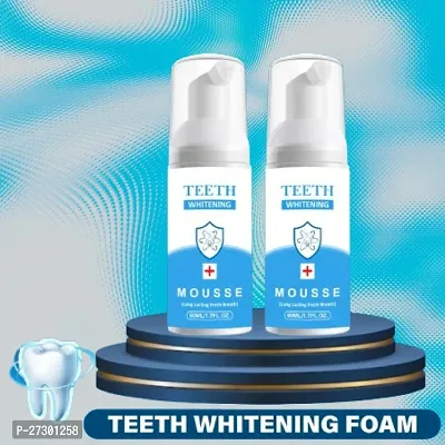 Teeth Whitening Liquid To Removes Bad Breath Fights Germs For Men  Women Teeth Whitening liquid  (60 ml) Pack of 2-thumb0