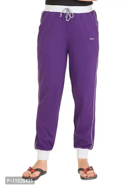 Colors  Blends - Women's Cotton Blend Track Pants