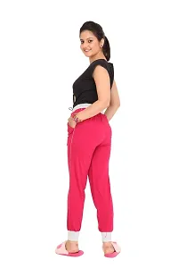 Colors  Blends - Women's Cotton Blend Track Pants-thumb4