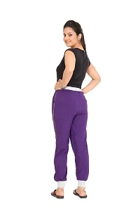 Colors  Blends - Women's Cotton Blend Track Pants-thumb4