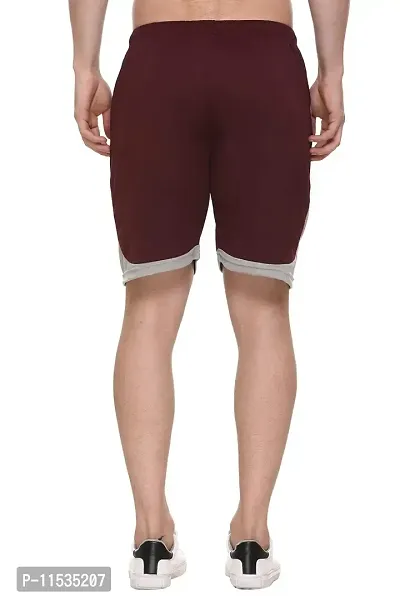 Colors  Blends - Men's Polyester Quickdry Activewear Shorts-thumb2