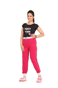 Colors  Blends - Women's Cotton Blend Track Pants-thumb1