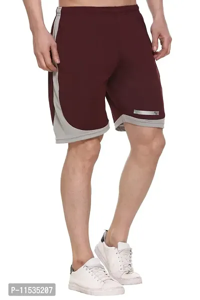 Colors  Blends - Men's Polyester Quickdry Activewear Shorts-thumb3