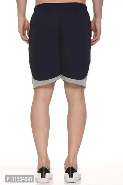 Colors  Blends - Men's Polyester Quickdry Activewear Shorts-thumb2