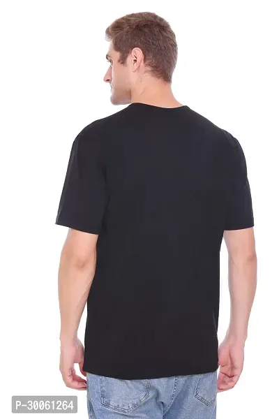 Stylish Cotton Blend Half Sleeves Tshirt for Men-thumb3