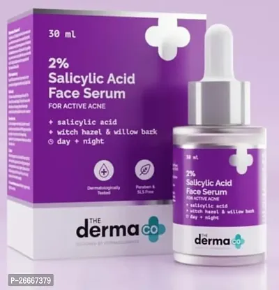 The Derma Co 2Per Salicylic Acid Serum With Witch Hazel And Willow Bark For Active Acnenbsp;nbsp;(10 Ml)