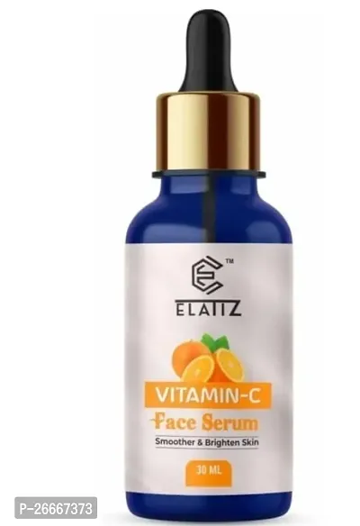 Elatiz Vitamin C Face Serum - Hyaluronic Acid For Brightening And Anti-Age 30Ml 30Ml