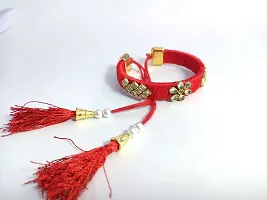 bhaiya bhabhi rakhi set, Pair rakhi combo of Premium rakhi-thumb1