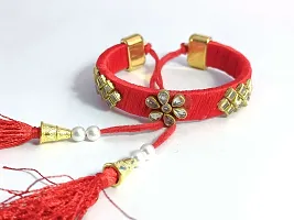 bhaiya bhabhi rakhi set, Pair rakhi combo of Premium rakhi-thumb2