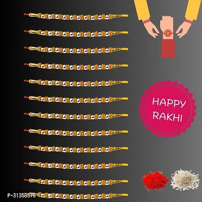 FANCY RAKHI for brother (PACK OF 12) RAKHI -AB454-thumb0